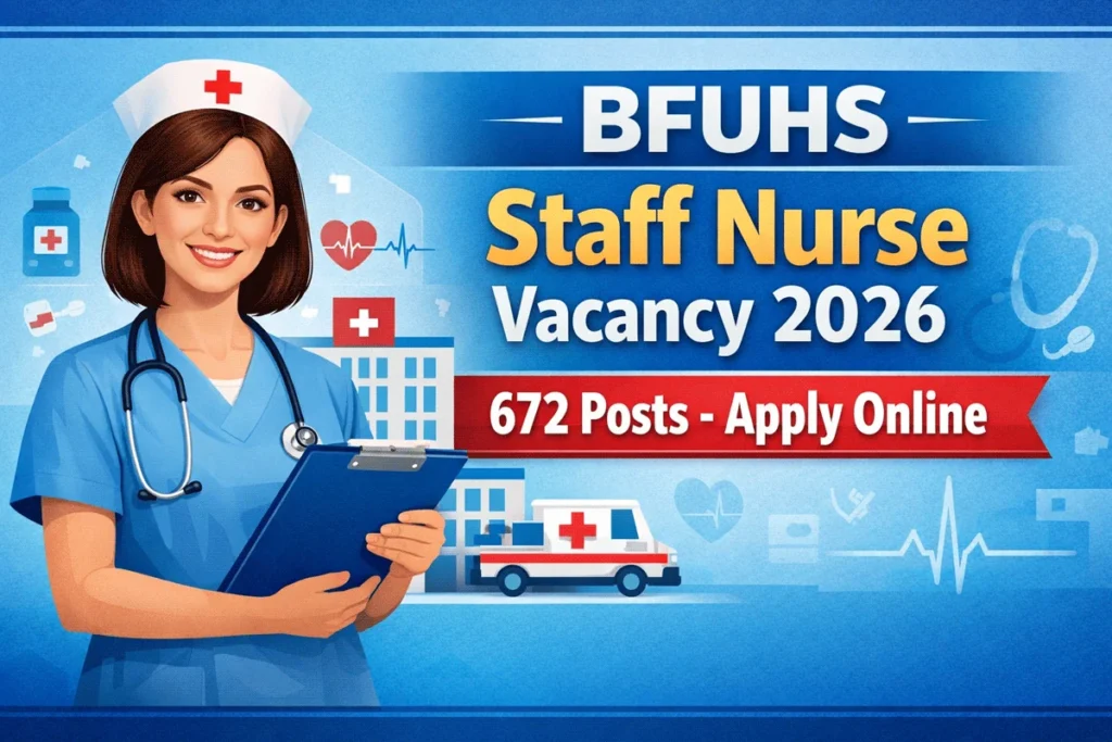 BFUHS Staff Nurse Vacancy 2026