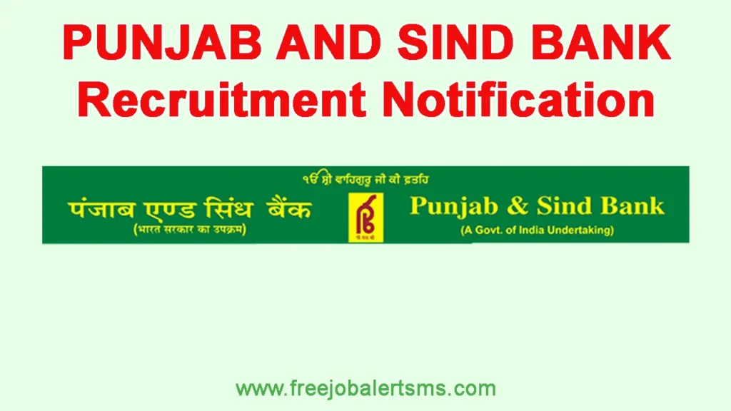 Punjab and Sind Bank LBO Vacancy 2026 Notification for 1000 Local Bank Officer Posts - Apply Online