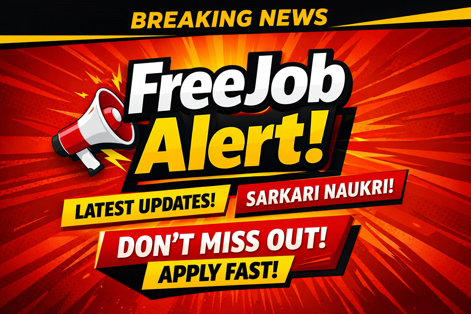 FreeJob Alert – Latest Sarkari Job Updates